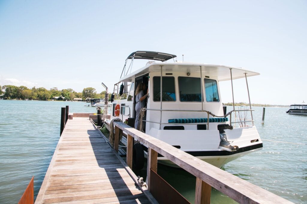 Noosa houseboat