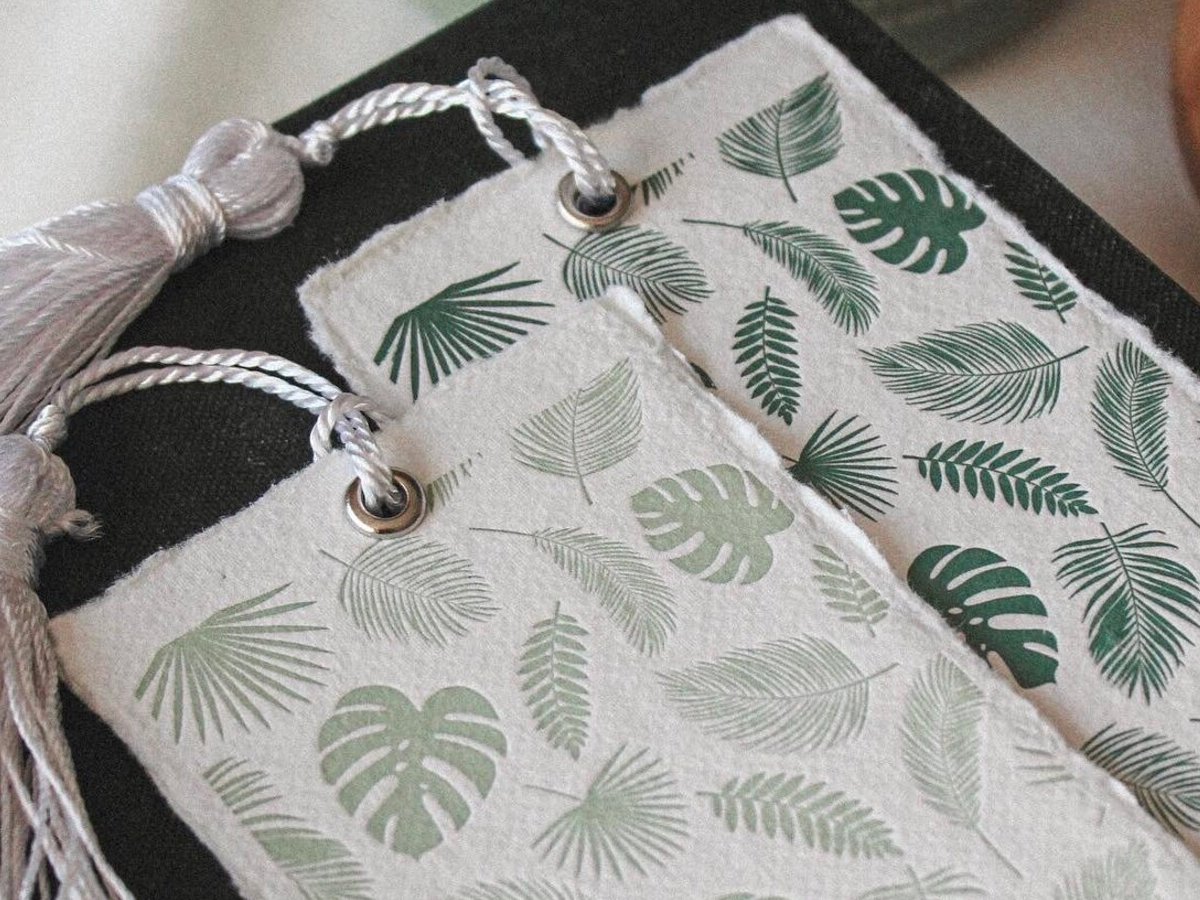 Letterpress-Bookmarks