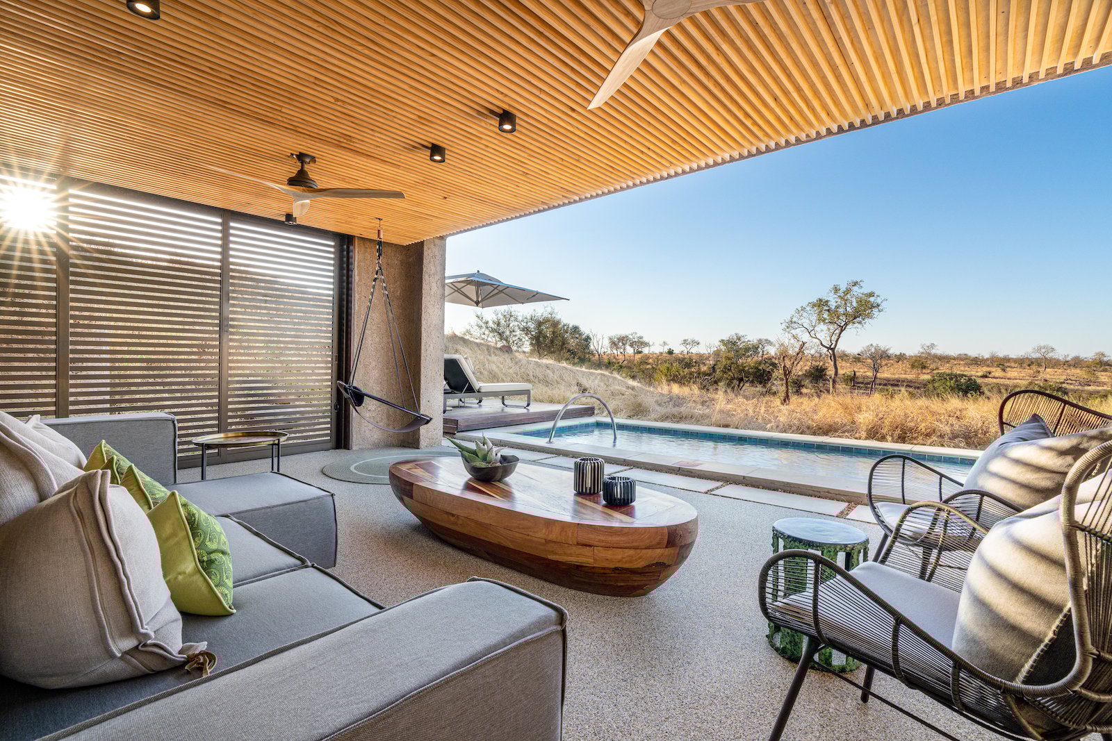 Sabi Sabi African safaris Earth Lodge view