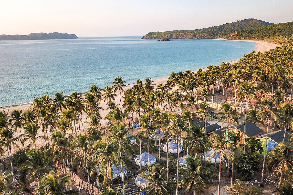 Nacpan Beach Glamping in El Nido Philippines