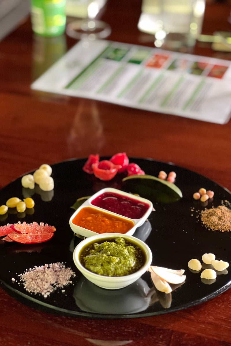 Bush Tucker Tasting at Kingfisher Bay Resort