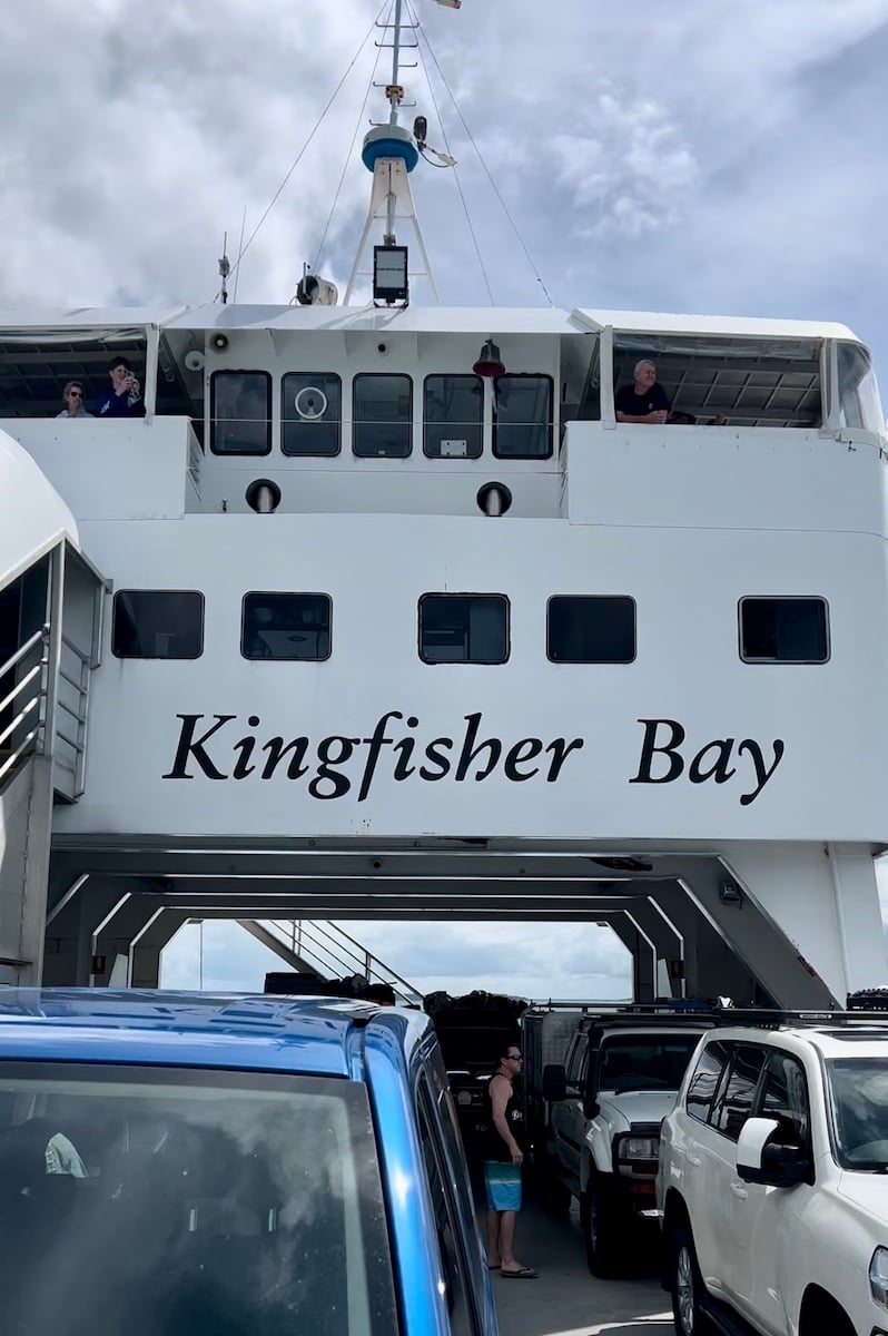 Kingfisher Bay Resort ferry