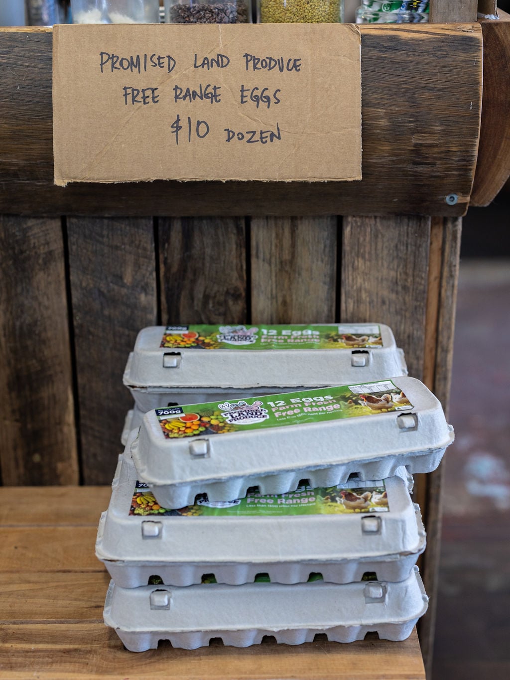 Liberty Providores Urunga fresh eggs