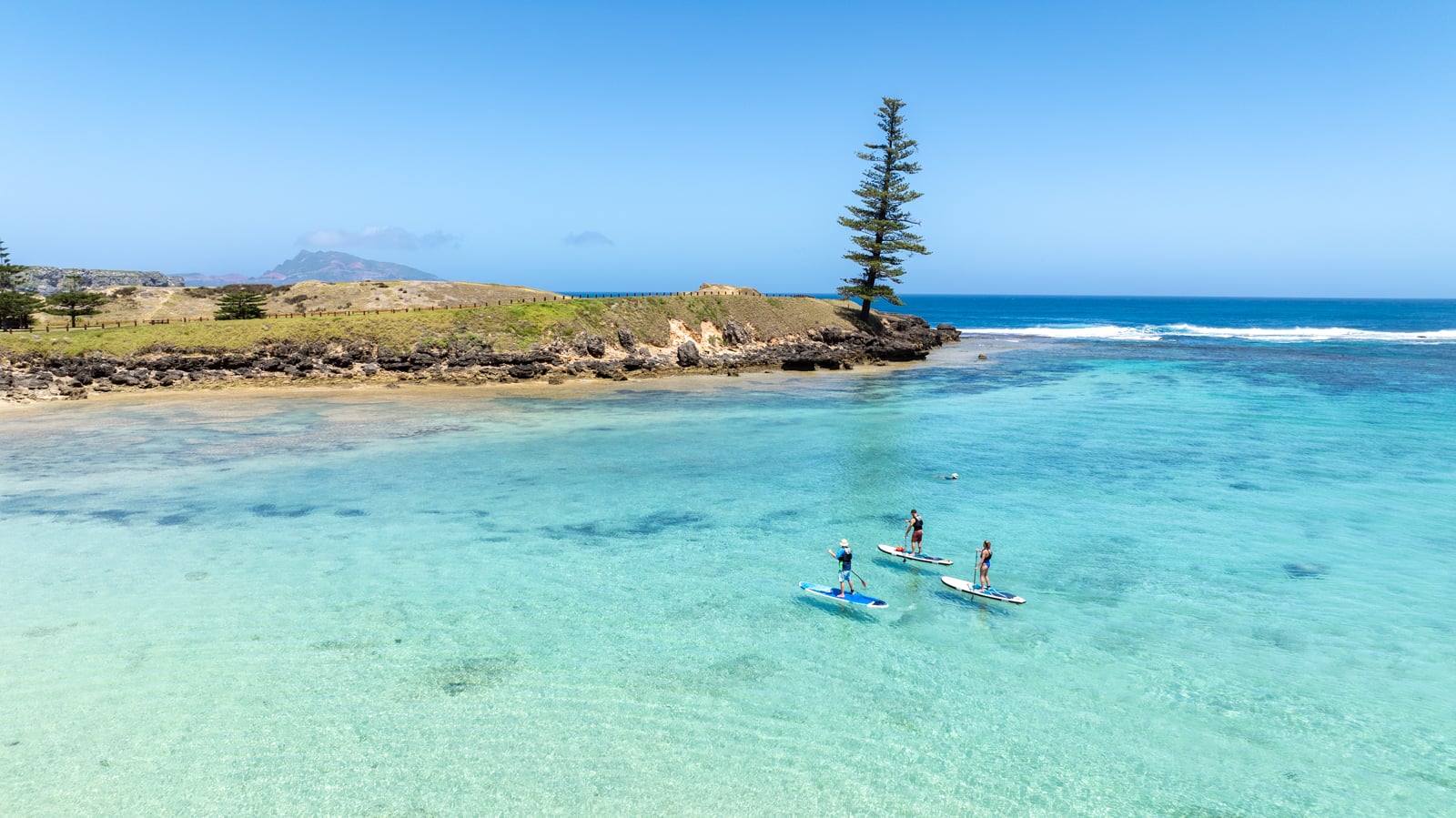 Stand Up Paddle Boarding Emily Bay Norfolk Island