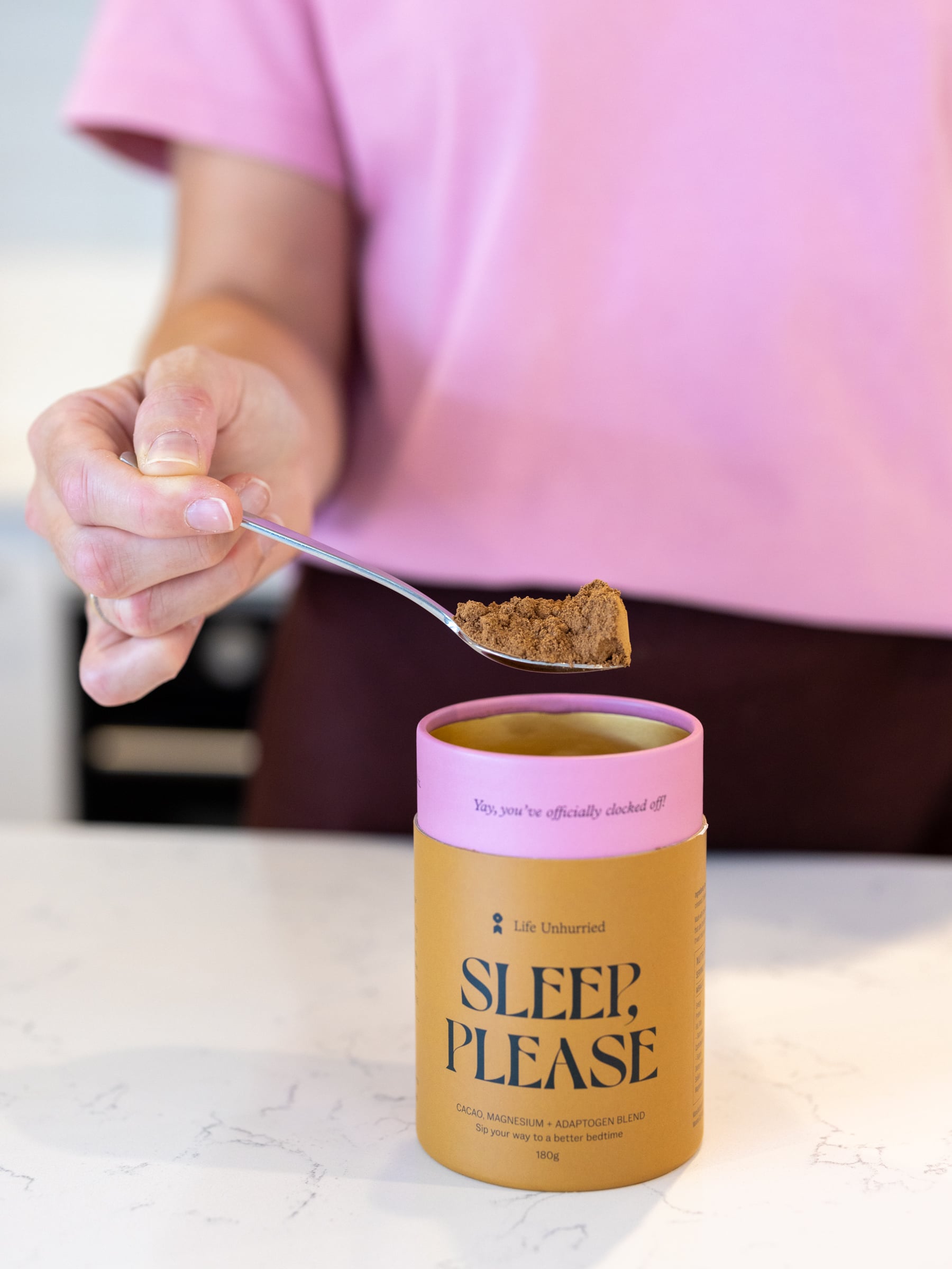 SLEEP, PLEASE | Cacao, Magnesium & Adaptogen Blend | Life Unhurried