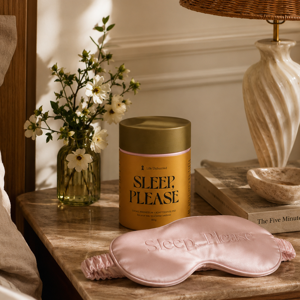 Sleep Please Bundle SLEEP PLEASE Cacao Blend & Sleep Please Silk Eye Mask
